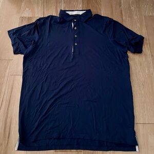 Greyson Wolf Solid Purple Golf Tennis Polo Shirt Men's Large L